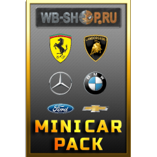 Набор эксклюзивных тачек CSR Racing 2 Mini Car Pack